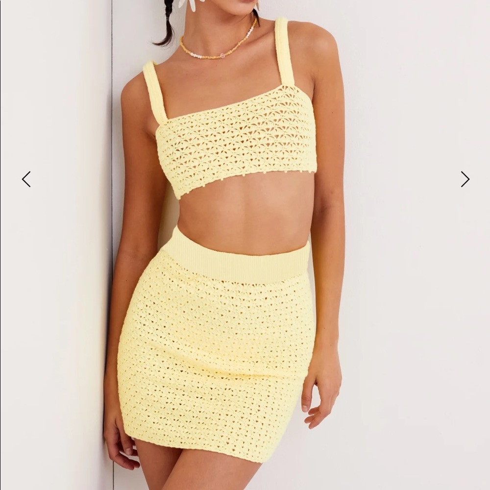 For love & lemons charlotte set NWT